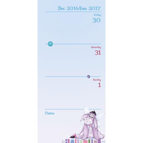 Eeyore 2017 Slim Diary Extra Image 1